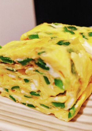 ピーマンのたまご巻き-レシピのメイン写真