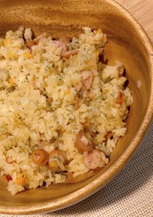 炊飯器でスタミナピラフ-レシピのメイン写真