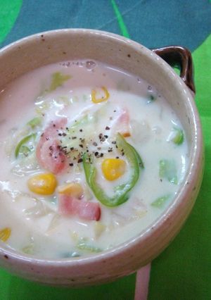 ■キャベツたっぷりのミルクスープ■-レシピのメイン写真