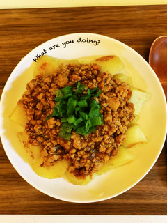 じゃがいもと豚ひき肉のそぼろあんかけ-レシピのメイン写真