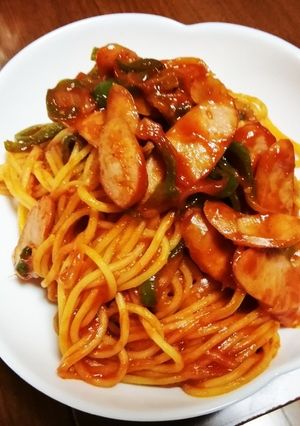 ナポリタン-レシピのメイン写真