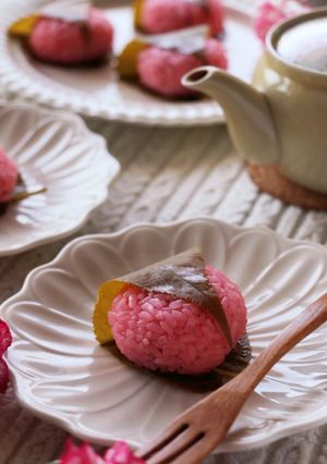 レンジで簡単！もっちもち関西風桜餅-レシピのメイン写真