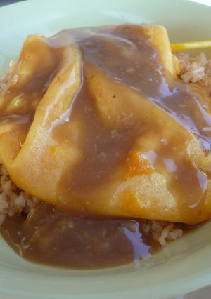 オムライス中華風　備蓄アルファ米で簡単に-レシピのメイン写真