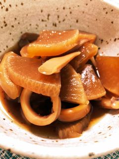 イカと大根の煮物-レシピのメイン写真