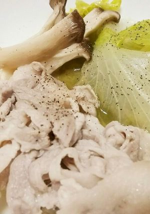 やみつき☆レタスと豚肉のあっさり煮込み-レシピのメイン写真