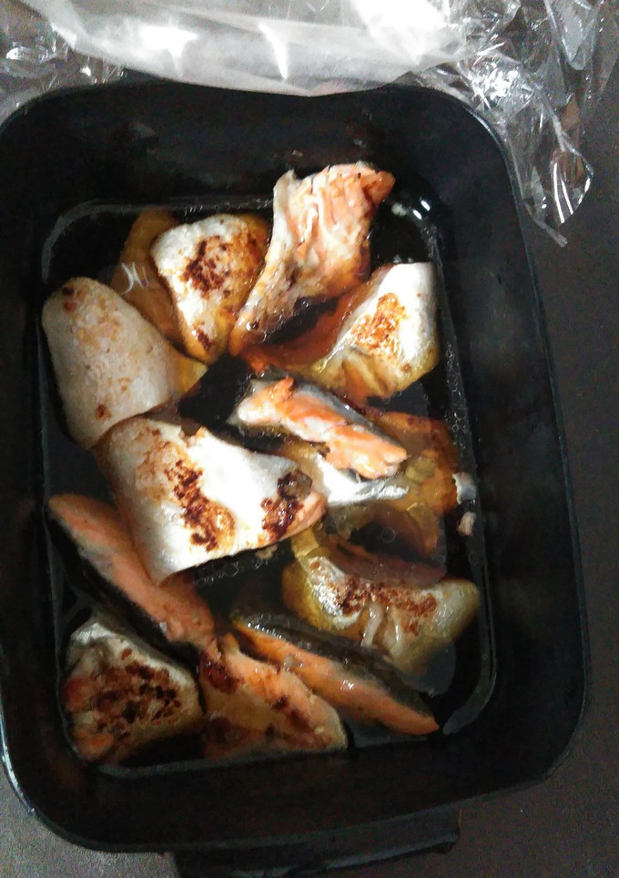 魚醤で、鮭の焼き漬け-レシピのメイン写真