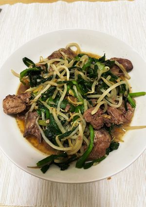 レバニラ -しょうゆ味--レシピのメイン写真