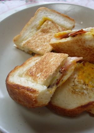 簡単！ホットサンド-レシピのメイン写真