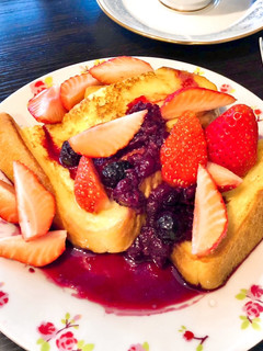 いちごのフレンチトースト-レシピのメイン写真