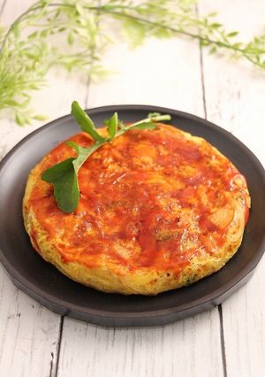 簡単！オムライス☆ジャーマンポテト味-レシピのメイン写真