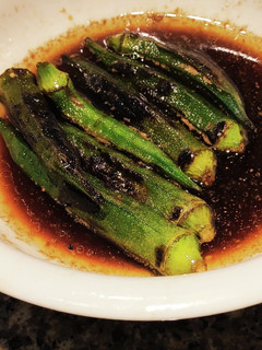 焼きオクラのマリネ-レシピのメイン写真