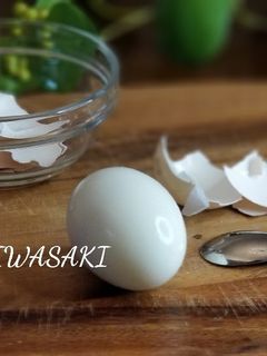 綺麗になれちゃう『ゆで卵が簡単に剥ける』-レシピのメイン写真