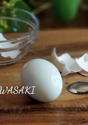 綺麗になれちゃう『ゆで卵が簡単に剥ける』-レシピのメイン写真