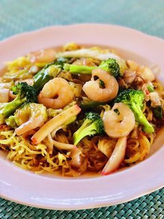 アメリカで作る★超簡単★あんかけ焼きそば-レシピのメイン写真