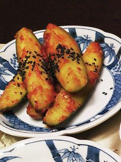 韓国の惣菜オイキムチ-レシピのメイン写真