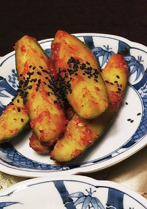 韓国の惣菜オイキムチ-レシピのメイン写真