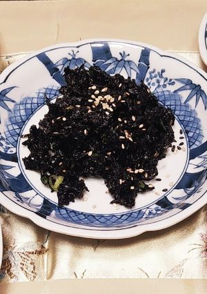 韓国の惣菜海苔ナムル-レシピのメイン写真