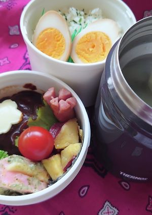 ❜21/3/23 ハンバーグ弁当-レシピのメイン写真