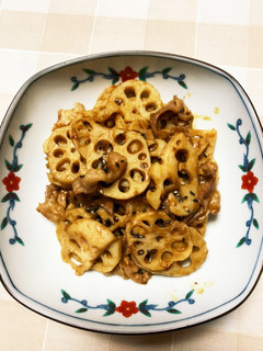 れんこんの炒めもの カレー味-レシピのメイン写真