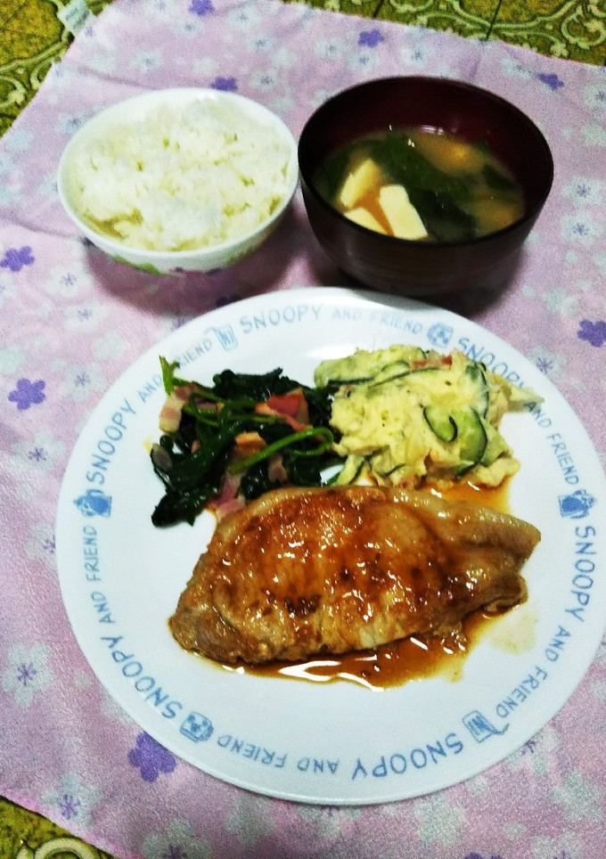 完成版★柔らかしょうが焼きステーキ-レシピのメイン写真