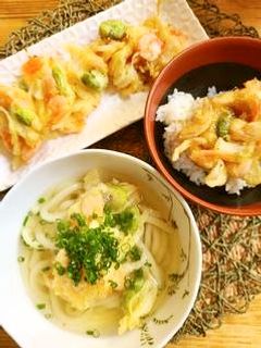 春のかき揚げ~そら豆・新たま・芝えび~-レシピのメイン写真