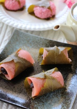 レンジで簡単♪もっちもちの関東風桜餅-レシピのメイン写真