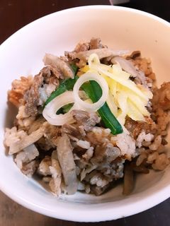 牛肉とゴボウのジューシー炊き込みご飯-レシピのメイン写真