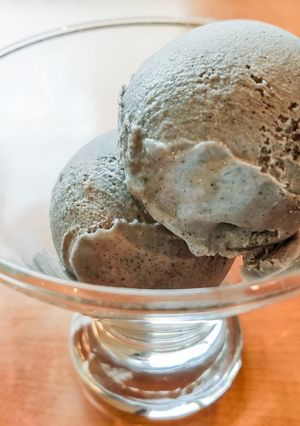viviっと簡単！黒ゴマアイス-レシピのメイン写真