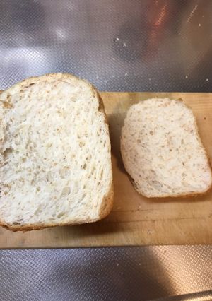HBで♪グラハム食パン-レシピのメイン写真
