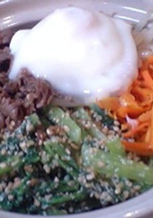 石焼きビビンバ☆一人分ずつ土鍋で＾＾-レシピのメイン写真