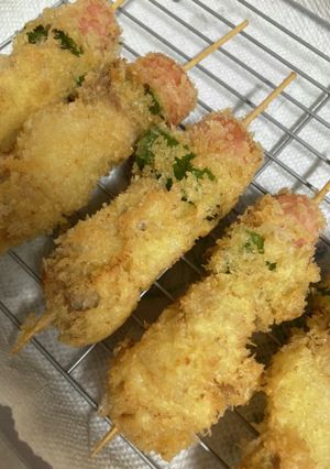 串揚げ（魚肉ソーセージ入り）-レシピのメイン写真