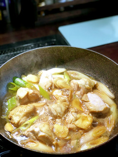 鶏肉の薬膳ポン酢ヒュウガトウキ煮-レシピのメイン写真