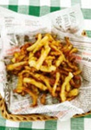【使いきり】フライドだいこん（カレー味）-レシピのメイン写真