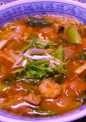 トマトから作る本格トマトラーメン-レシピのメイン写真