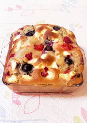 ミックスベリーとクリームチーズのケーキ-レシピのメイン写真