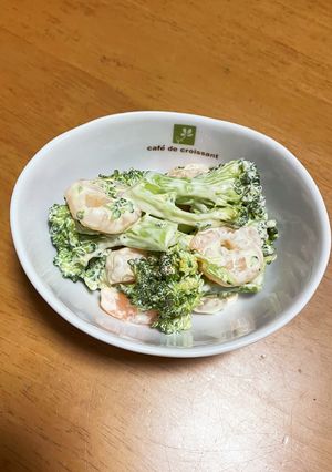 エビとブロッコリーのサラダ-レシピのメイン写真