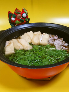 水菜のあっさり鍋-レシピのメイン写真
