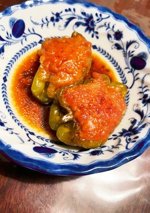 ピーマンの肉詰め-レシピのメイン写真