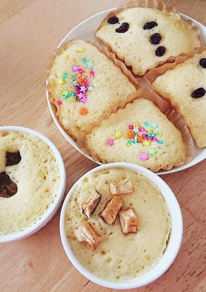 レンジで簡単蒸しパン-レシピのメイン写真