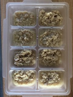 離乳食中期〜後期の鶏ひき肉冷凍ストック-レシピのメイン写真