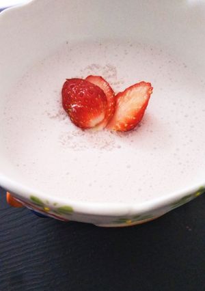 いちごのなめらかババロア-レシピのメイン写真