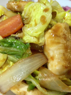 春キャベツと柔らか鶏胸肉の回鍋肉風-レシピのメイン写真
