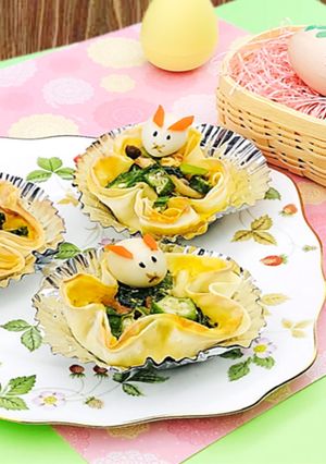 餃子の皮deパリパリ！プチプラ！キッシュ-レシピのメイン写真
