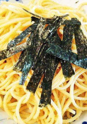 明太子スパゲティ-レシピのメイン写真