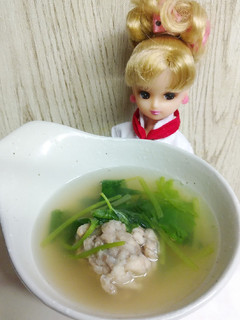 リカちゃん♡三つ葉とあじのつみれ汁-レシピのメイン写真