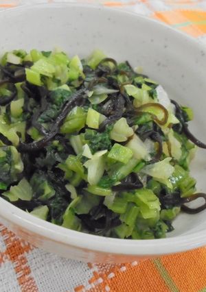 朝食に!青菜ざんまい-レシピのメイン写真
