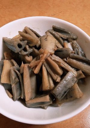 食感が美味しい、れんこんの炒めもの。-レシピのメイン写真