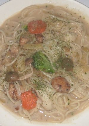 クリームシチューパスタ-レシピのメイン写真