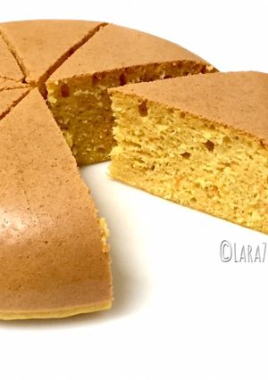 炊飯器で100%米粉(波里)の人参ケーキ-レシピのメイン写真