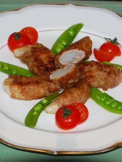 豚しゃぶ肉の新玉ねぎ巻き照り焼き♪-レシピのメイン写真
